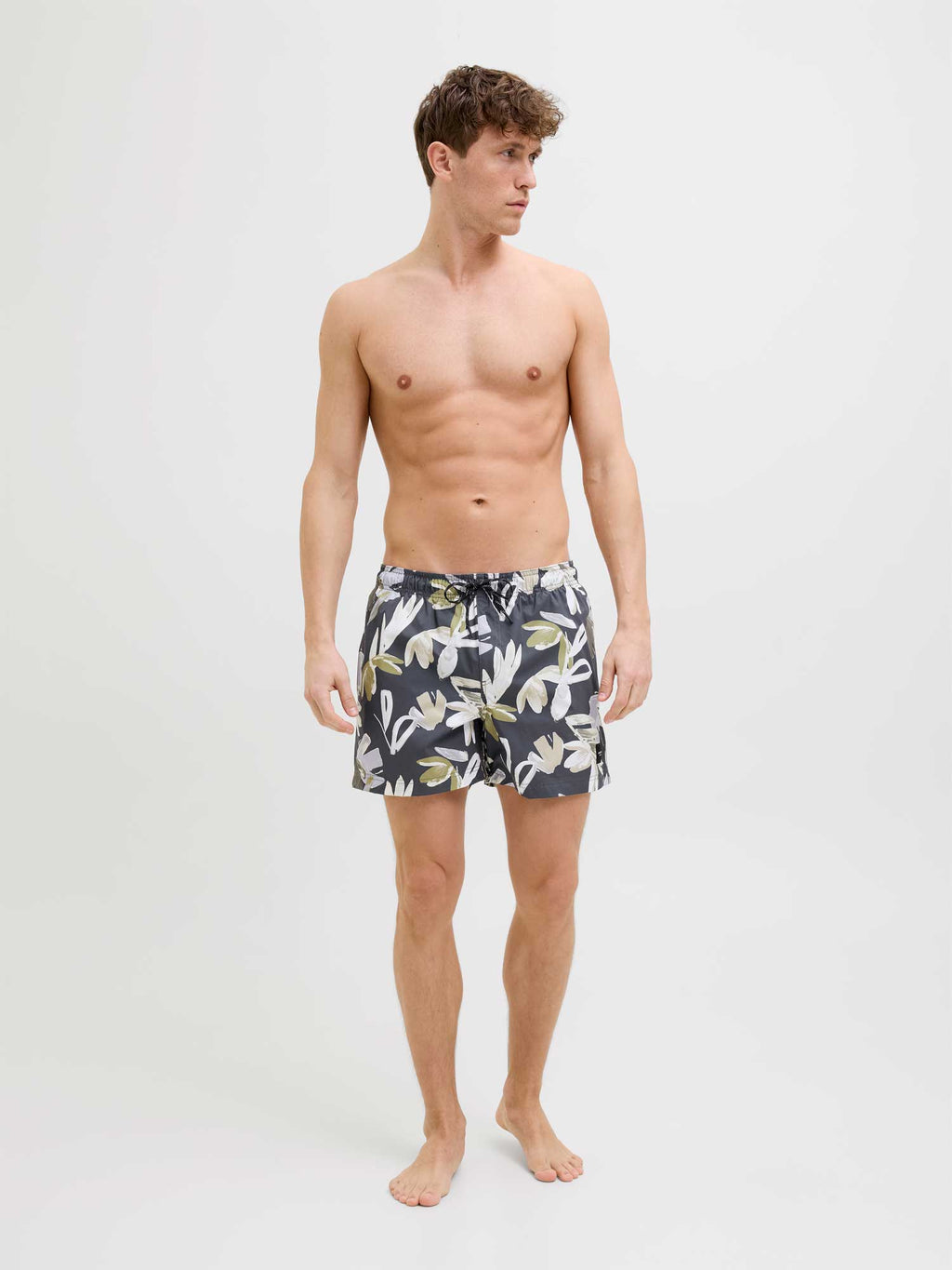JACK & JONES Плувни шорти JPSTMAUI JJSWIM FLOWER AOP AKM