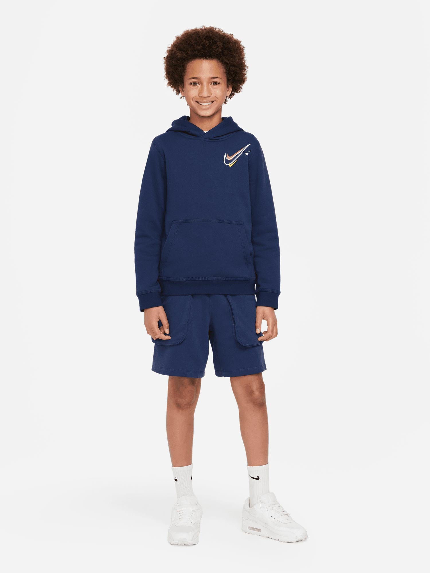 NIKE Суитшърт B SOS FLC PO BB
