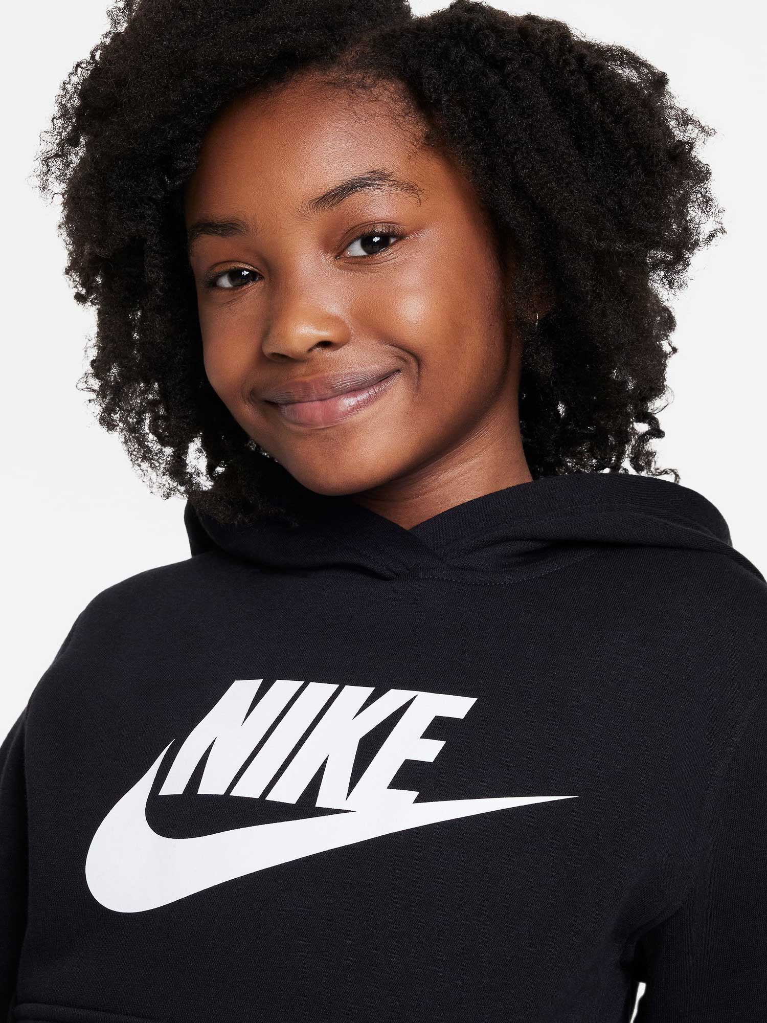 NIKE Суитшърт K NSW CLUB FLC HDY HBR