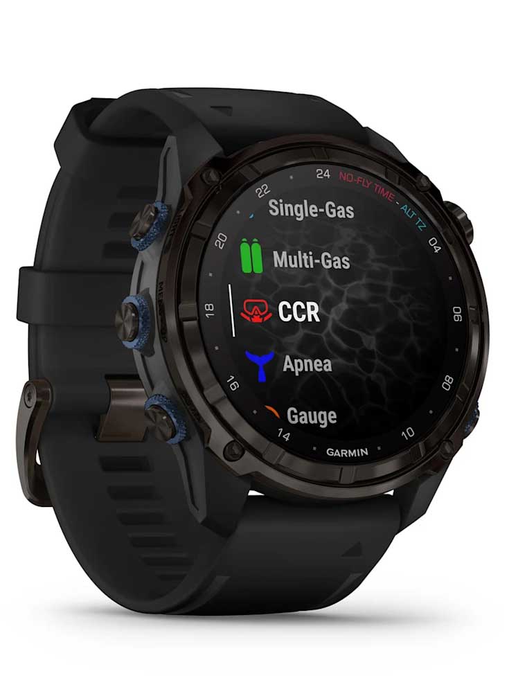 GARMIN GPS Смарт часовник Descent Mk3i титаниева каишка