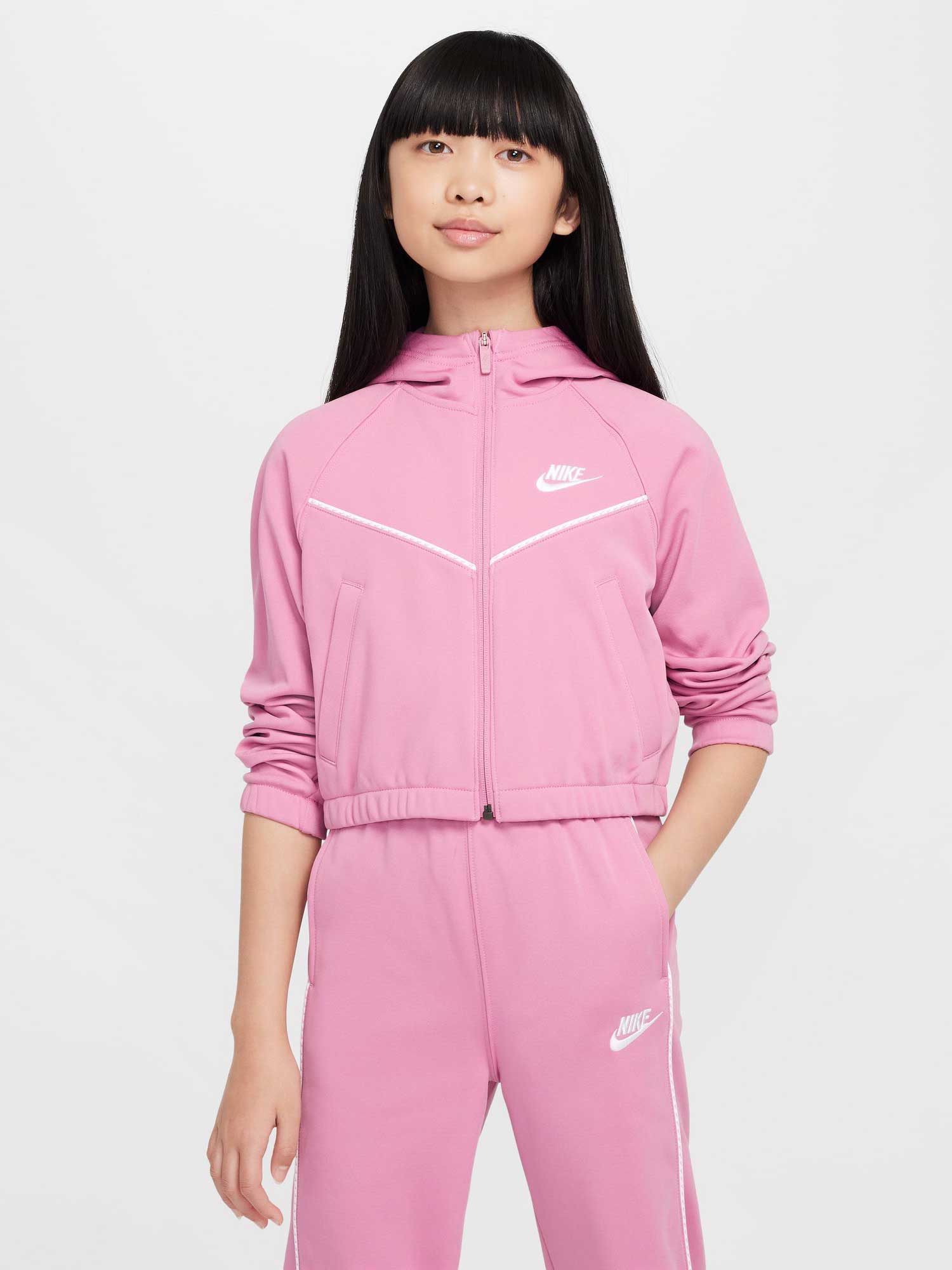 NIKE Спортен екип G NSW HR TRACKSUIT HD FZ