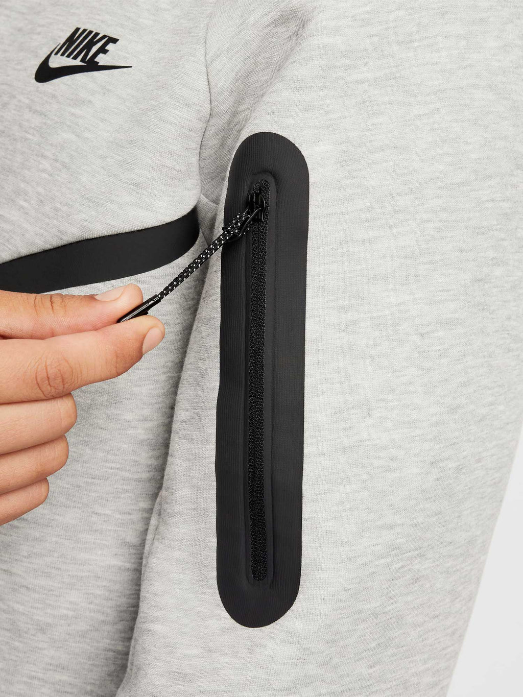 NIKE Суитшърт M NK TCH FLC FZ WR HOODIE