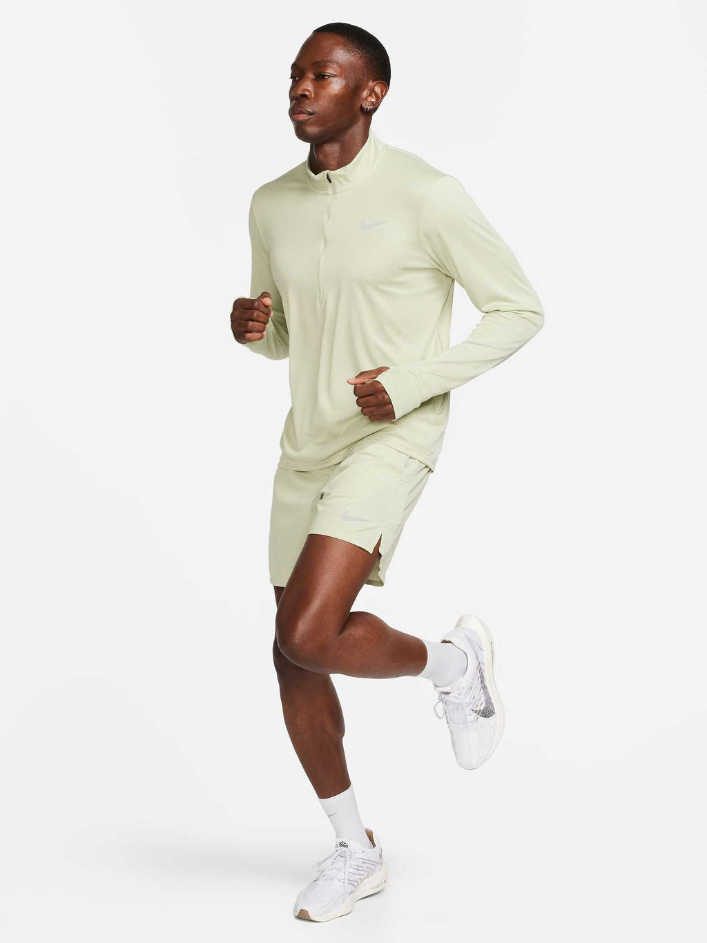 NIKE Блуза M NK DF PACER TOP HZ
