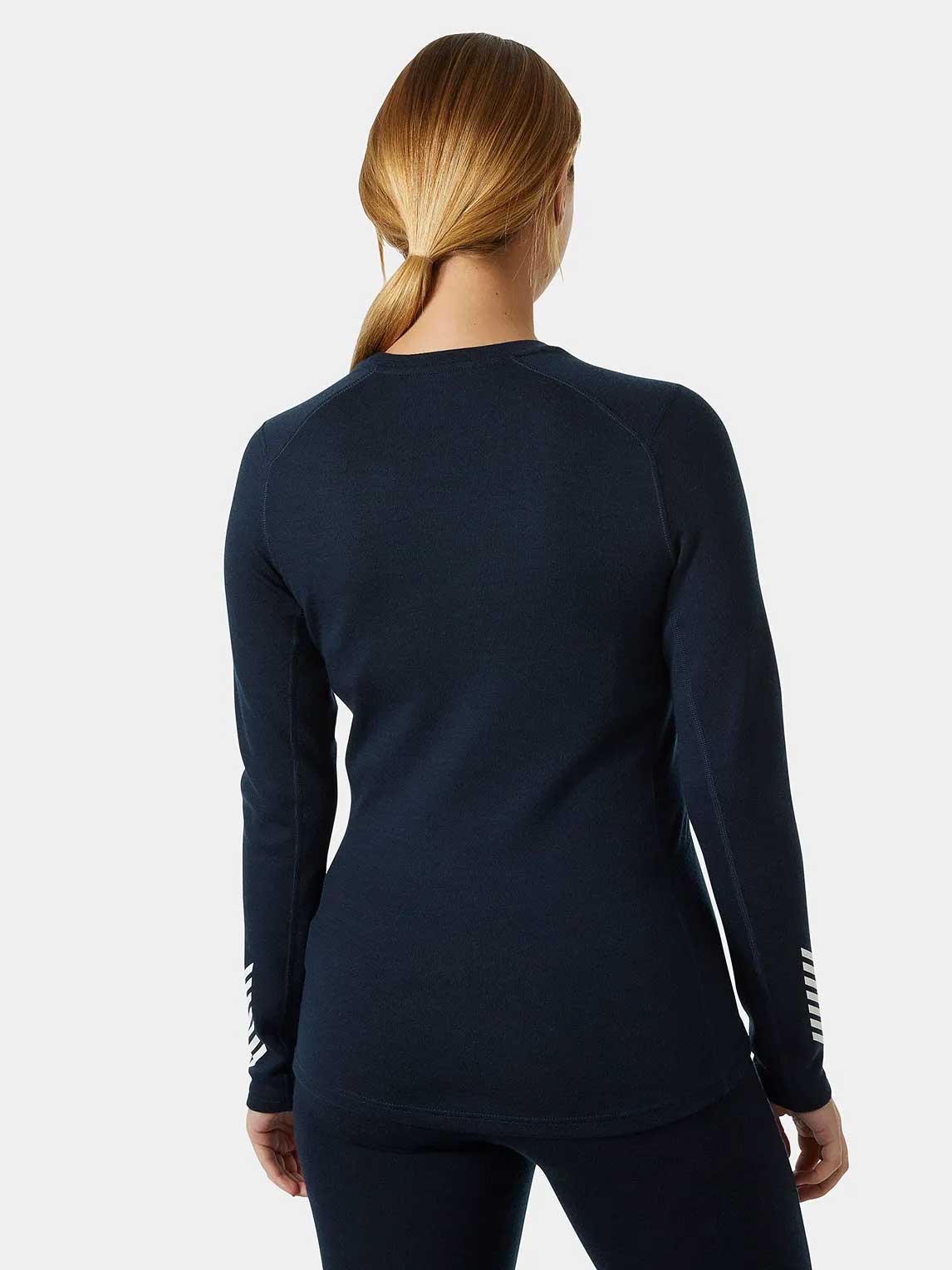 HELLY HANSEN Термоблуза W LIFA MERINO MIDW GRA CREW