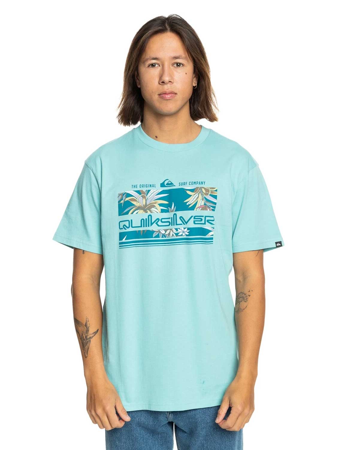 QUIKSILVER Тениска TROPICAL RAINBOW SS