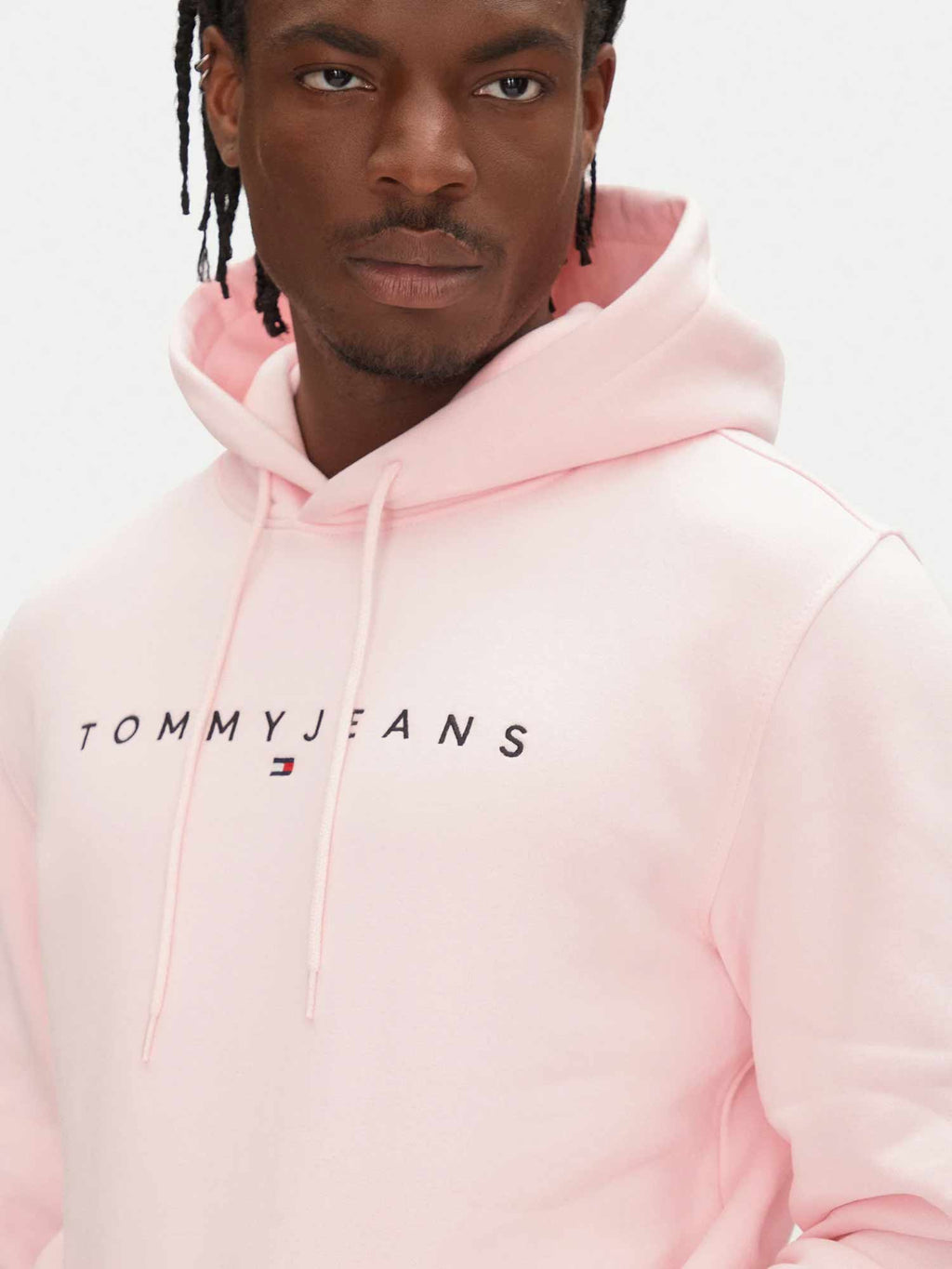 TOMMY JEANS Суитшърт TJM REG LINEAR LOGO HOODIE EXT