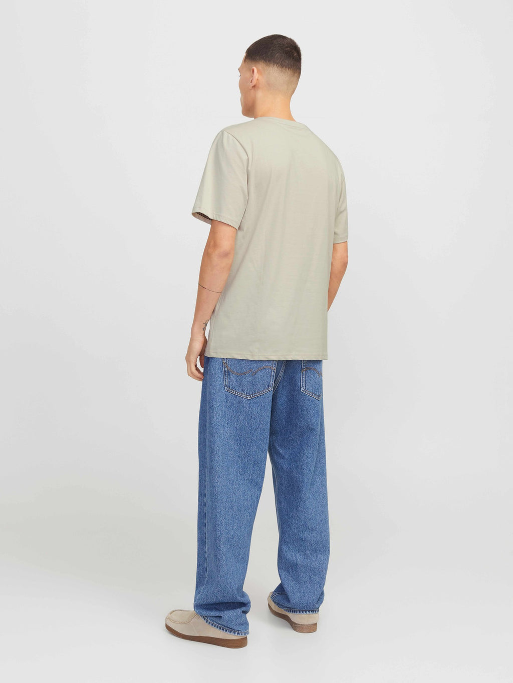 JACK & JONES Тениска JJCOLTON TEE SS CREW NECK LN
