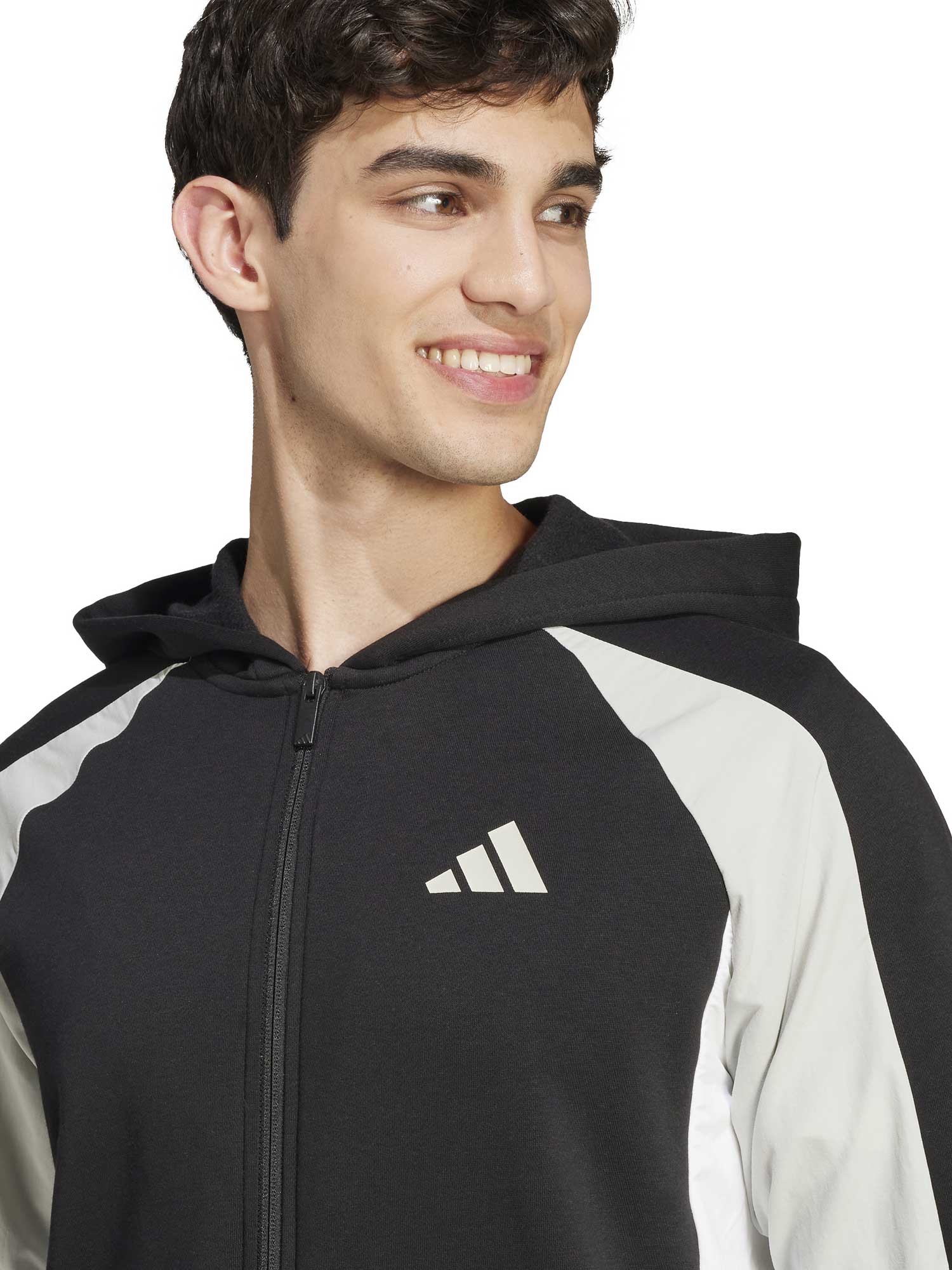 ADIDAS SPORTSWEAR Суитшърт Seasonal Essentials Colorblock Full-Zip