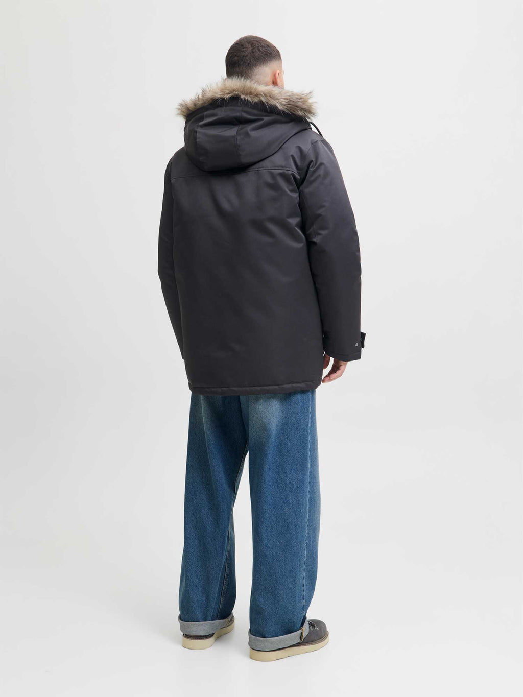 JACK & JONES Яке JJCHARLIE DETACHABLE FAUX FUR PARKA