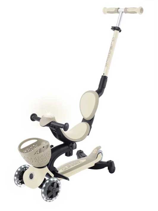 GLOBBER Тротинетка 5 в 1 GO UP BABY LIGHTS 360