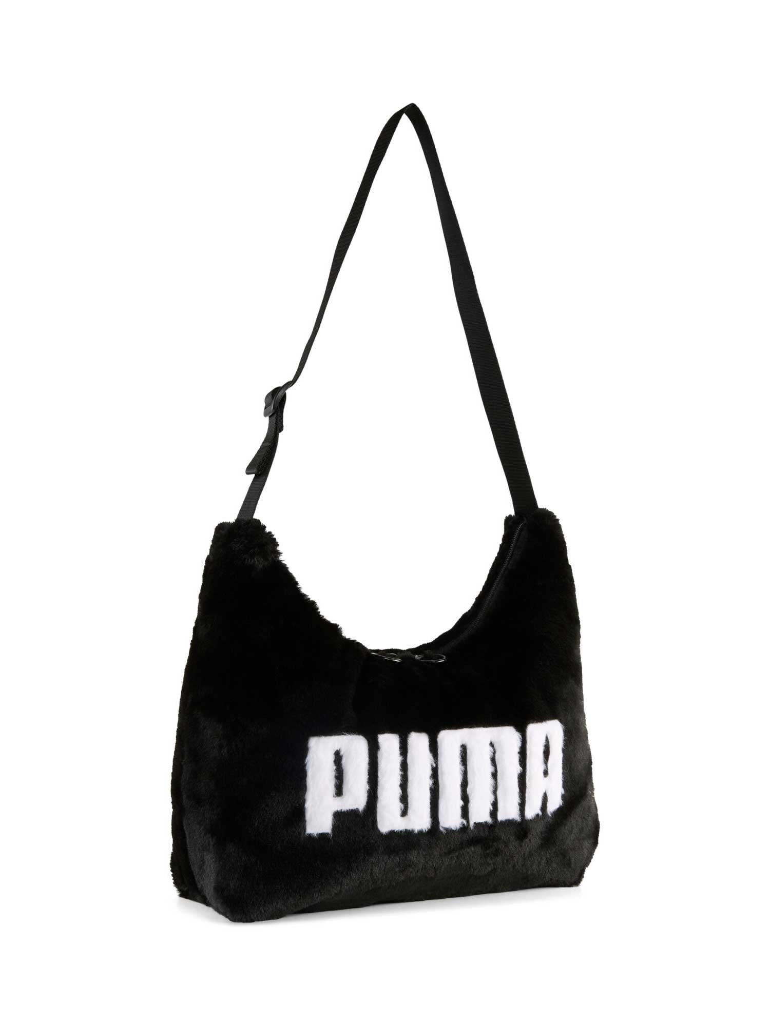 PUMA Чанта UP FAUX FUR Slouchy Hobo