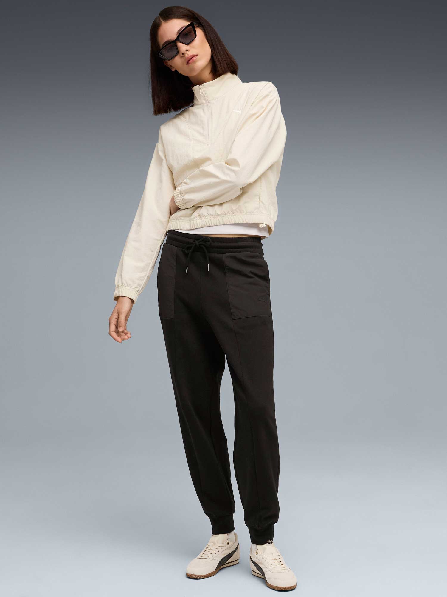 PUMA Спортно долнище HER Comfort High-Waist Sweatpants