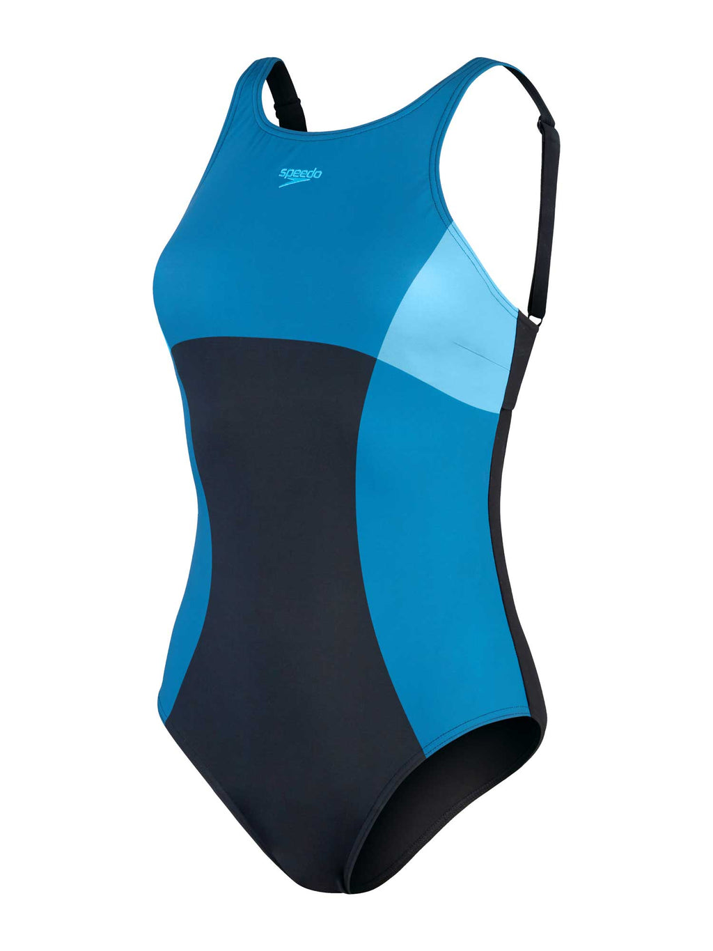 SPEEDO Цял бански WOMENS SHAPING ENLACE PRINTED