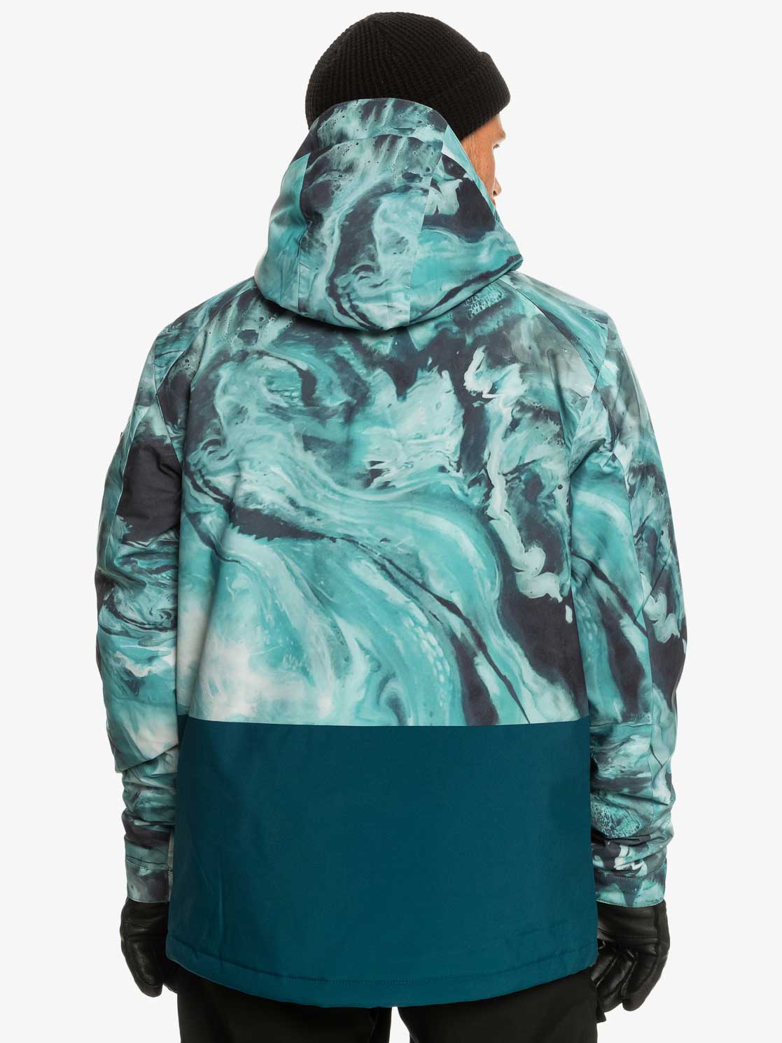 QUIKSILVER Сноуборд яке MISSION PRINTED BLOCK JK