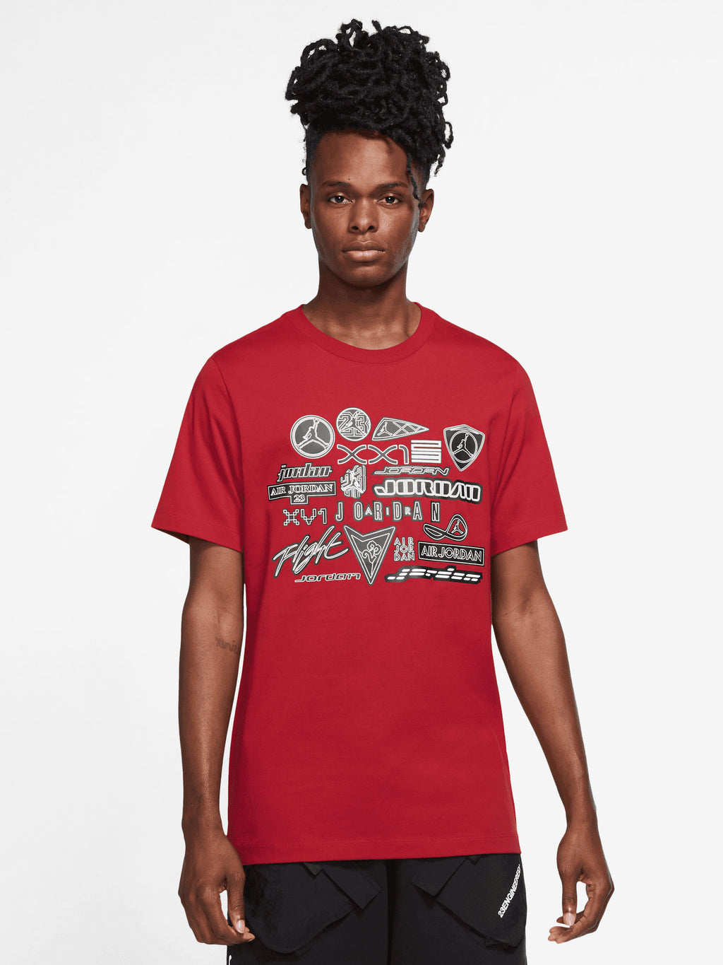 JORDAN Тениска M J BRAND GFX SS CREW 4