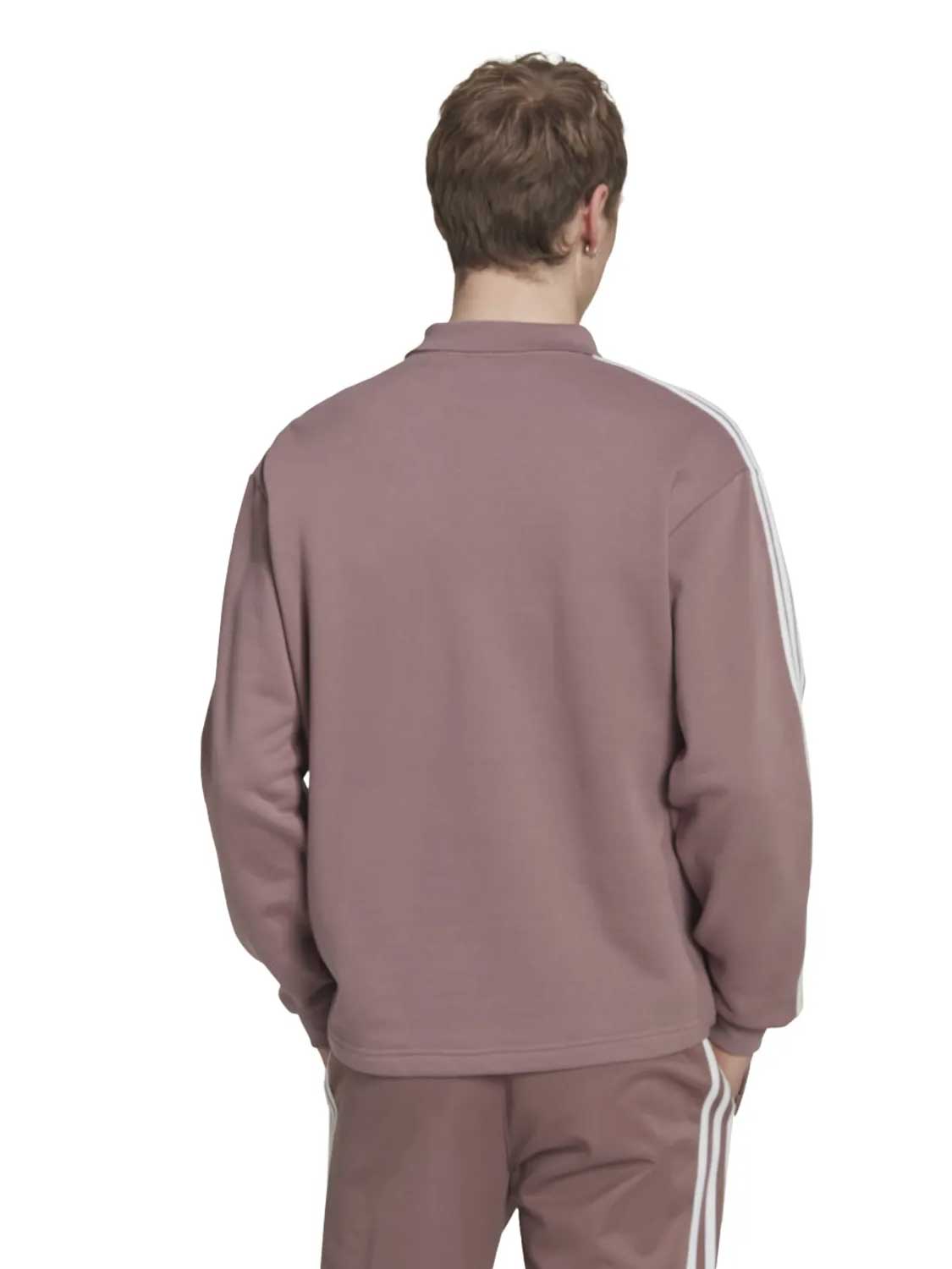 ADIDAS Блуза Adicolor 3-Stripes Long Sleeve Polo