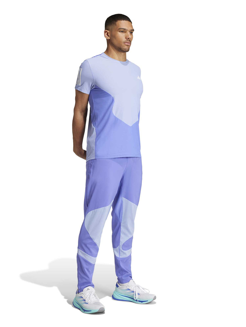 ADIDAS PERFORMANCE Тениска Own the Run Colorblock AEROREADY T-Shirt
