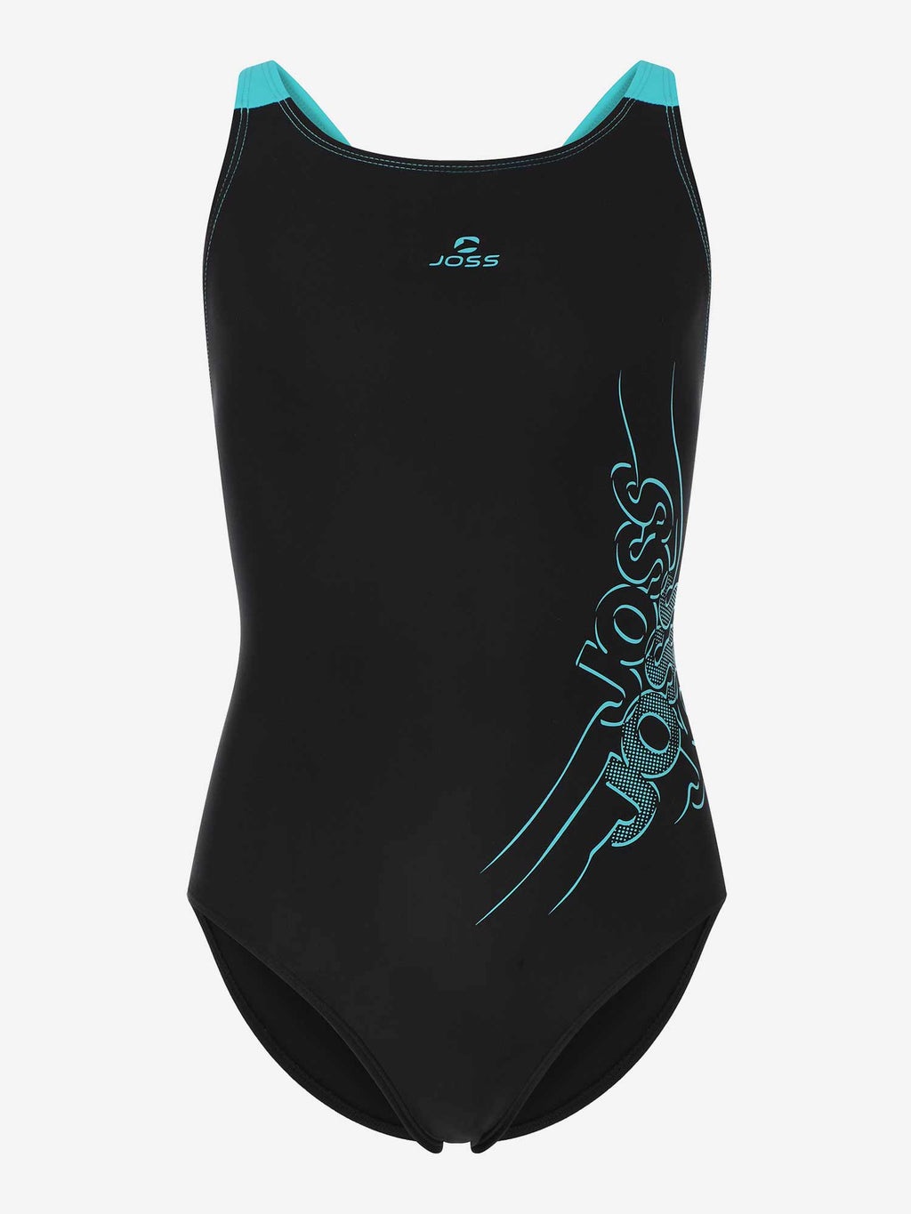 JOSS Цял бански Girl's Training Printed Swimsuit