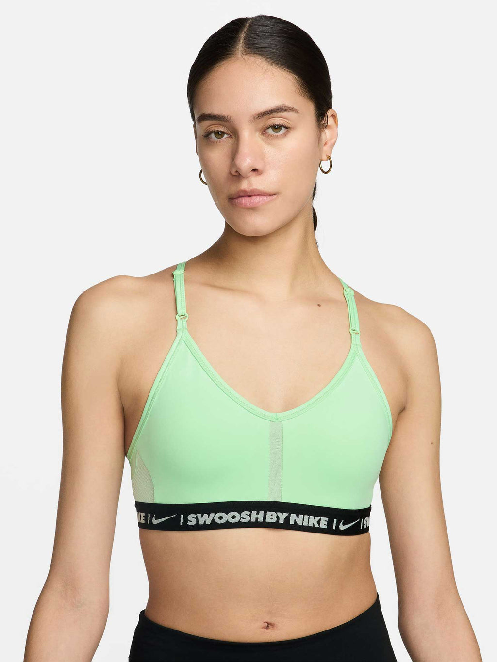 NIKE Спортен сутиен W NK DF INDY BRA GLS