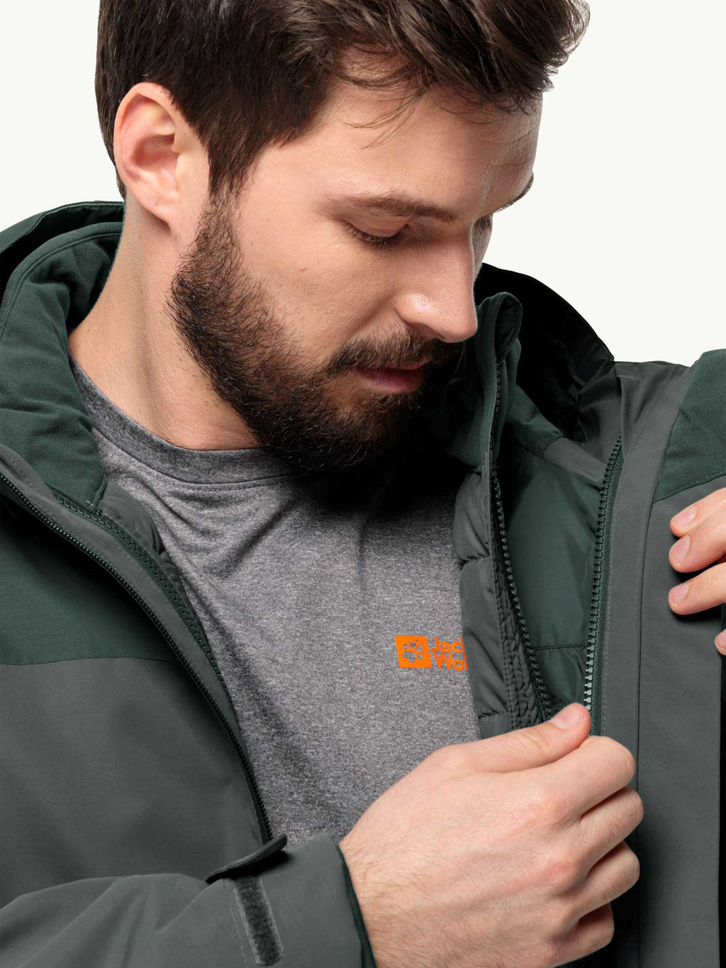 JACK WOLFSKIN Яке GLAABACH 3IN1 JKT M
