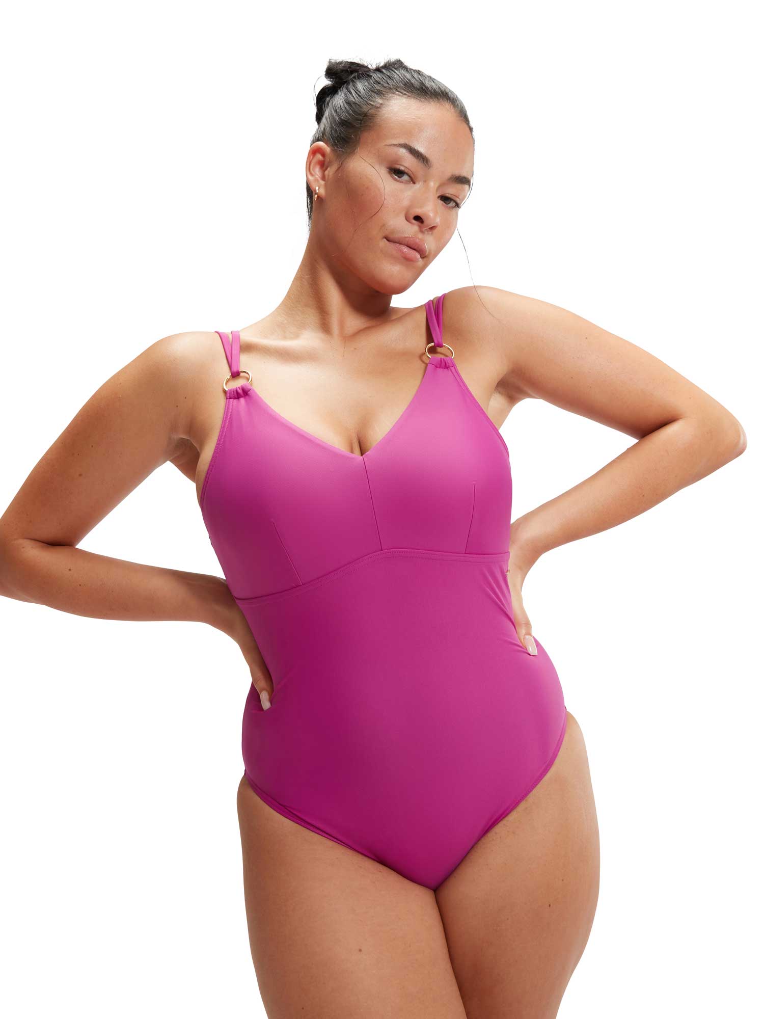 SPEEDO Цял бански WOMENS SHAPING BANDEAU
