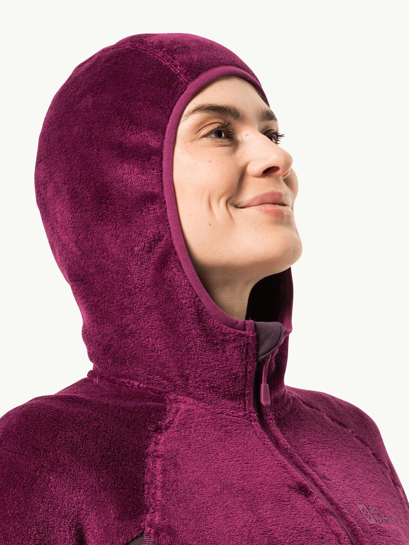 JACK WOLFSKIN Полар ROTWAND HOODED FZ W