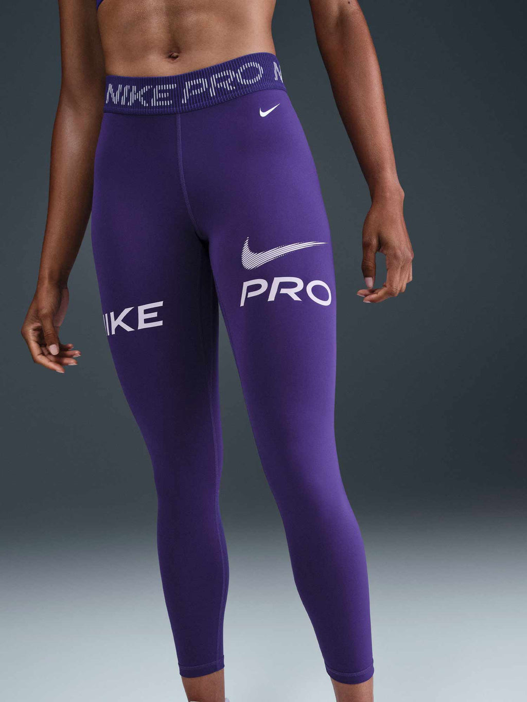 NIKE Клин W NP 365 MR 7/8 TIGHT TT GRX