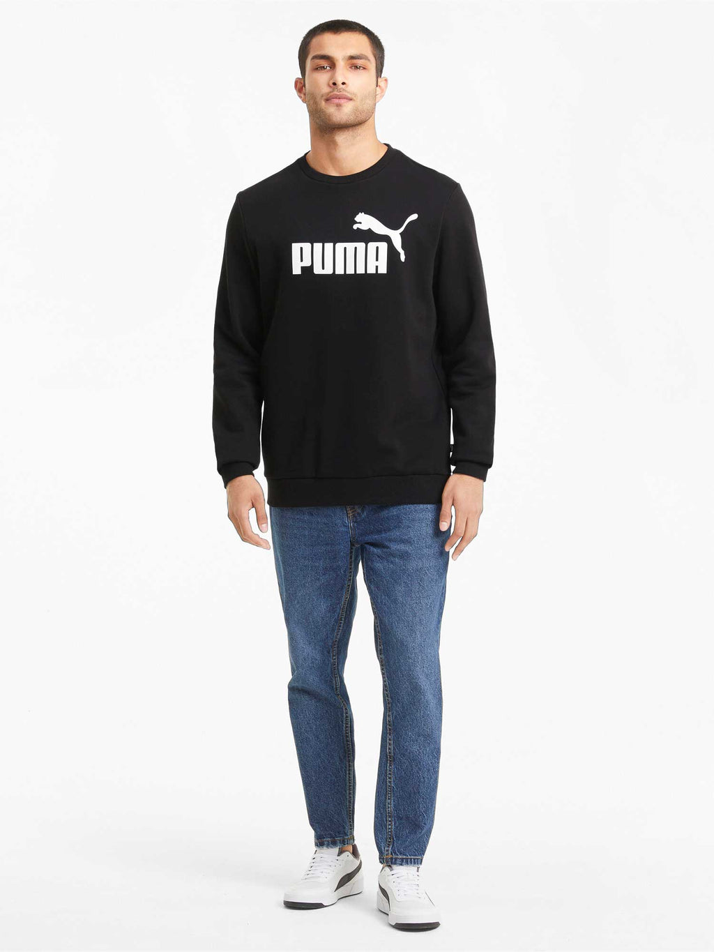 PUMA Блуза ESS Big Logo Crew FL