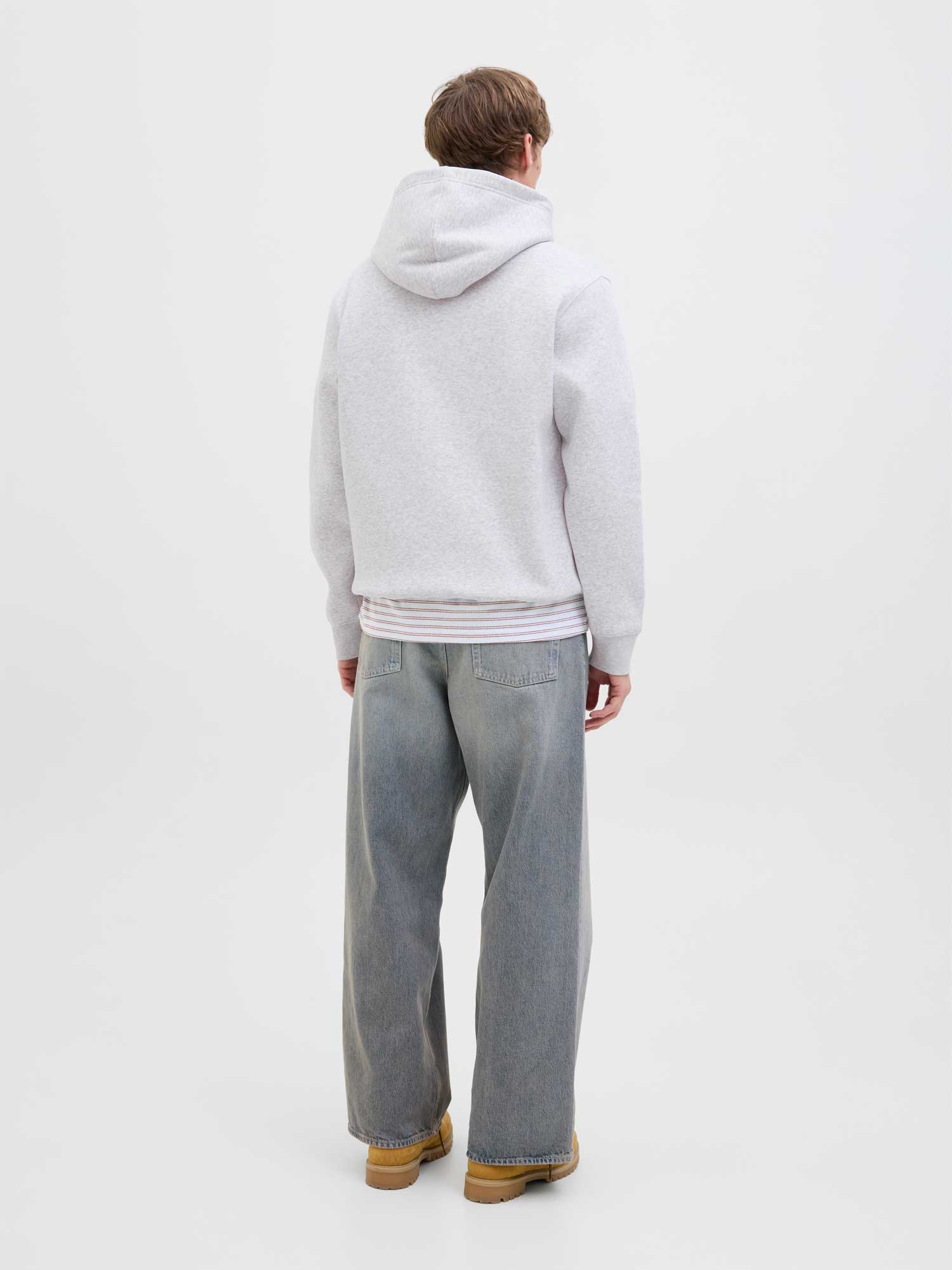 JACK & JONES Суитшърт JCOUFC SWEAT HOOD STYD
