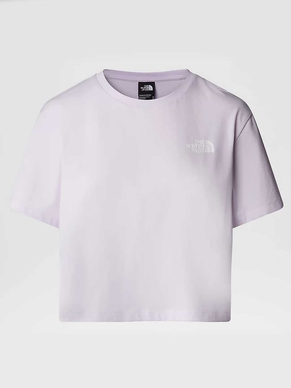 THE NORTH FACE Тениска W SIMPLE DOME CROPPED SLIM TEE