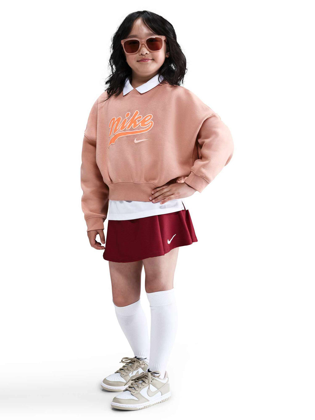 NIKE Блуза G NSW TREND FLC CRP CREW