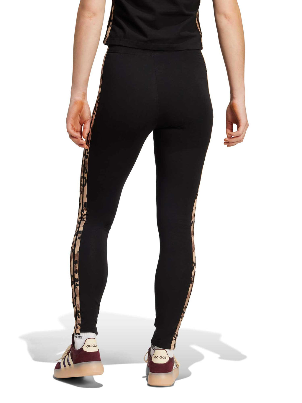 ADIDAS SPORTSWEAR Клин Animal Print 3-Stripes High Rise Leggings