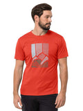JACK WOLFSKIN Тениска PEAK GRAPHIC T M