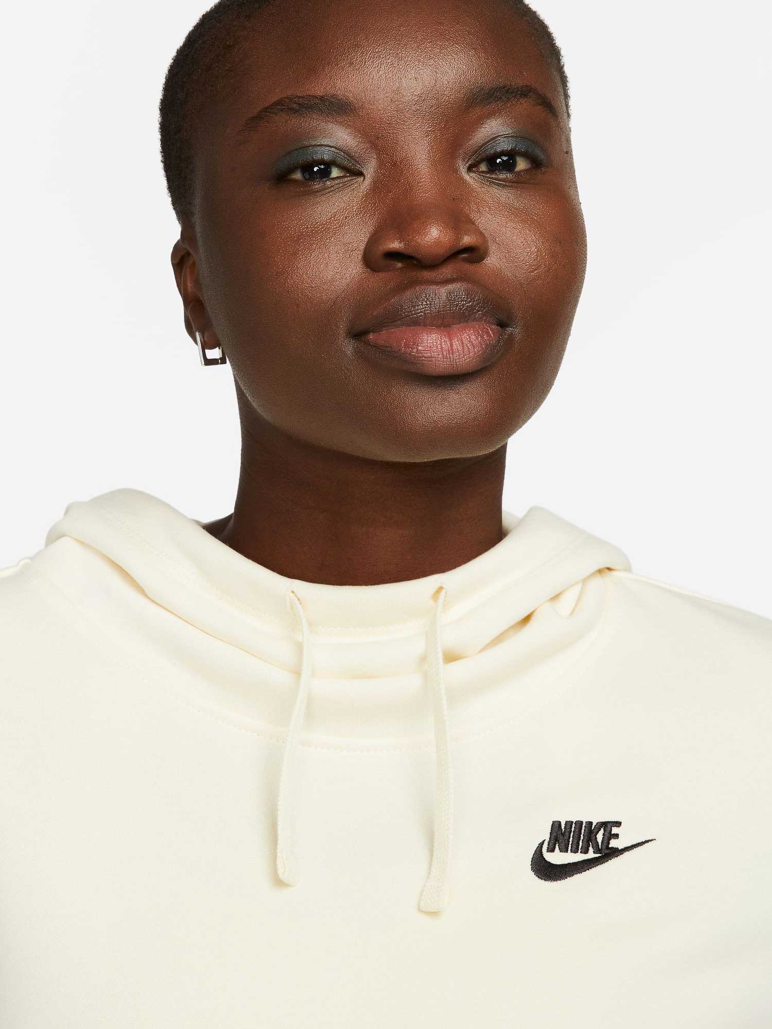 NIKE Суитшърт W CLUB FLC FNL HOODIE STD