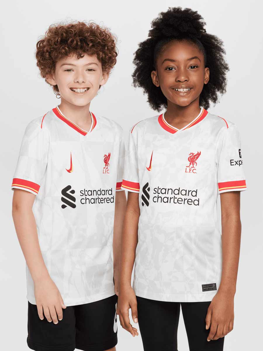 NIKE Тениска LFC Y NK DF JSY SS STAD 3R