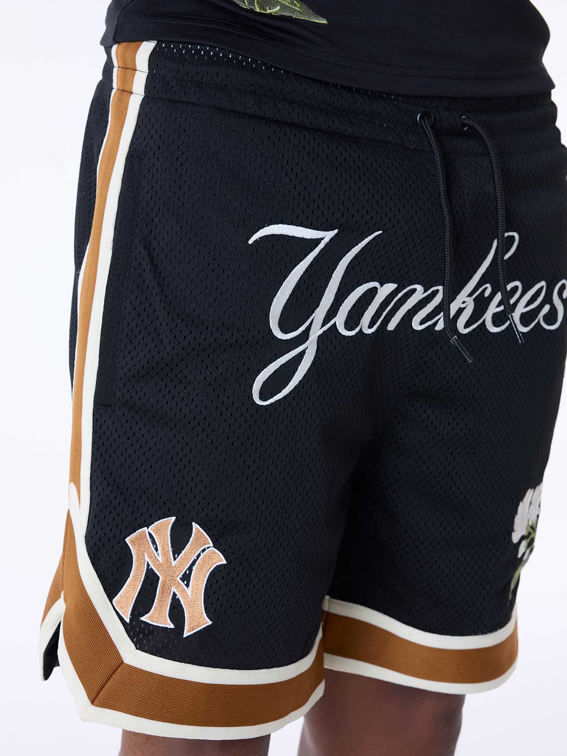 NEW ERA Къси панталони MLB FLORAL MESH SHORT NEYYAN