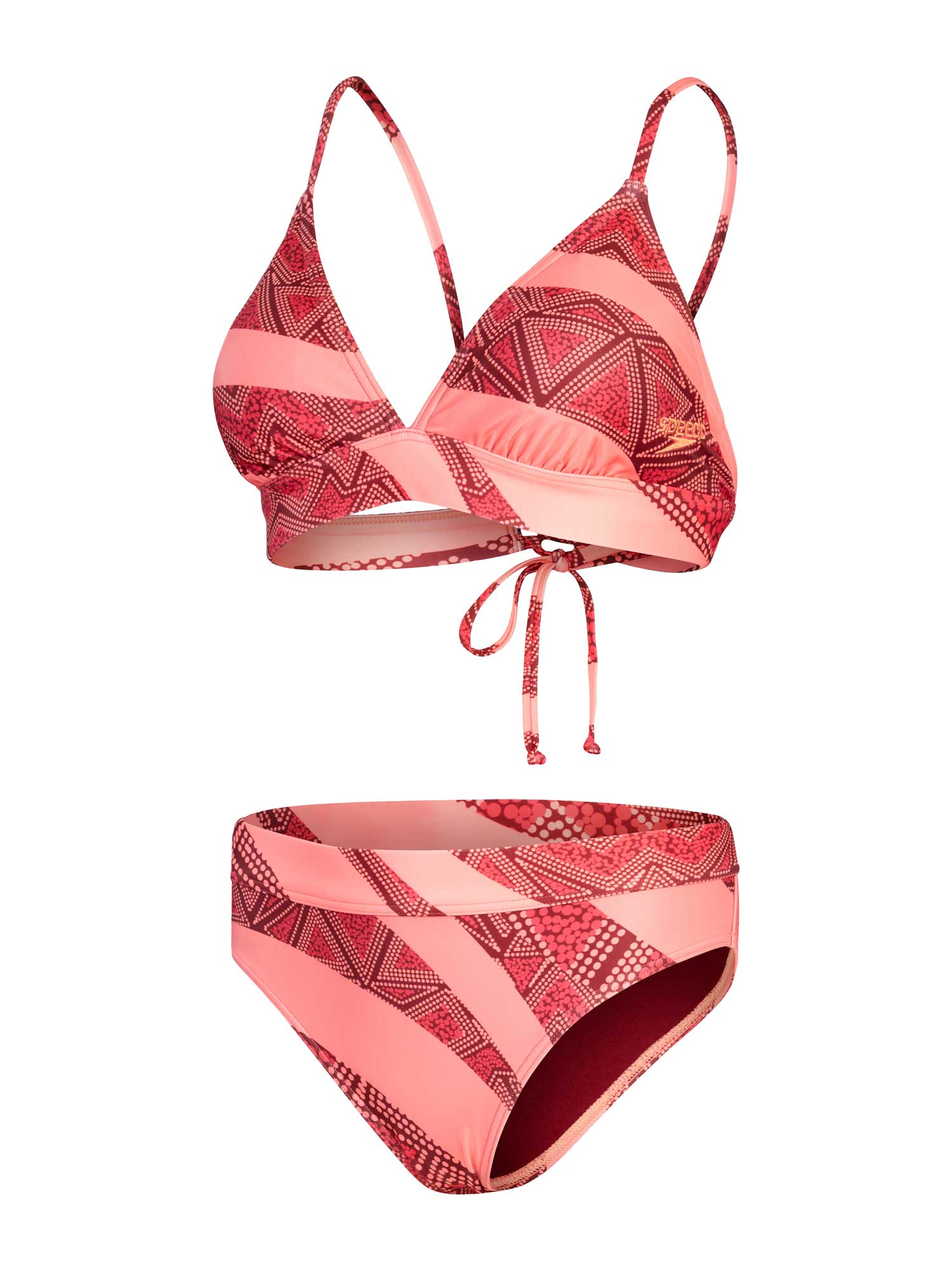 SPEEDO Бански 2 части BANDED TRI 2PC ALV PRT AF