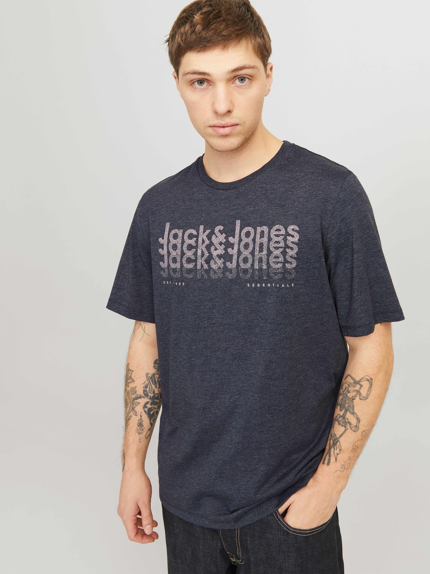 JACK & JONES Тениска JJTEX TEE SS CREW NECK