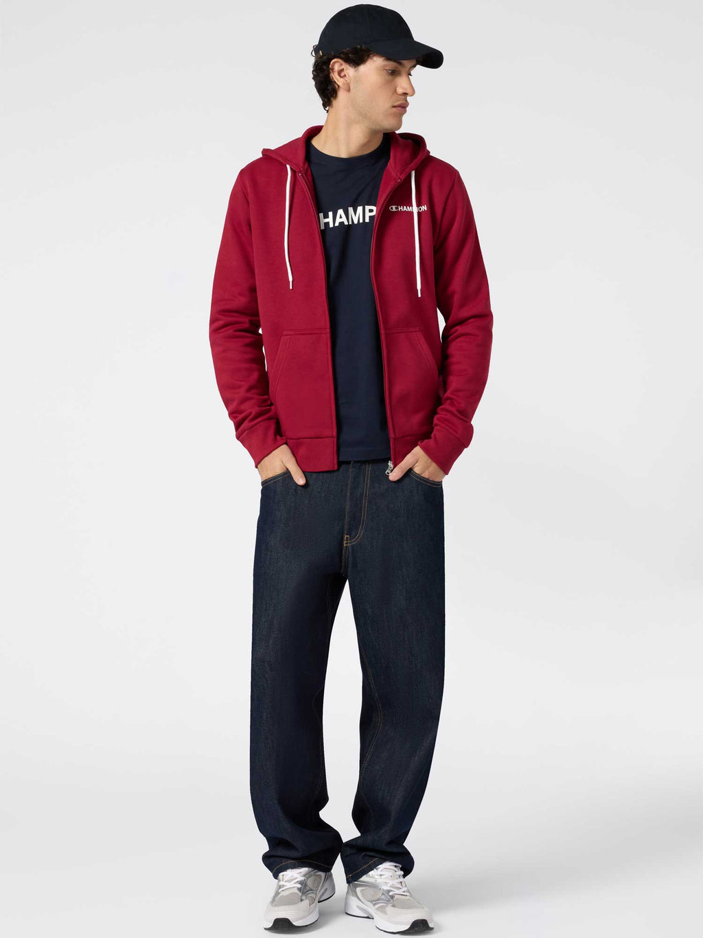 CHAMPION Суитшърт Full Zip Hoodie Sweatshirt