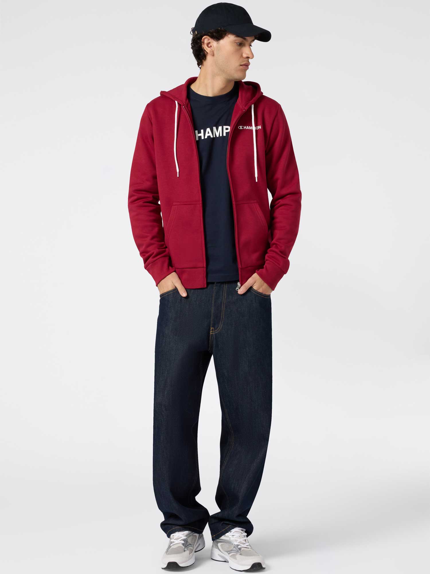 CHAMPION Суитшърт Full Zip Hoodie Sweatshirt