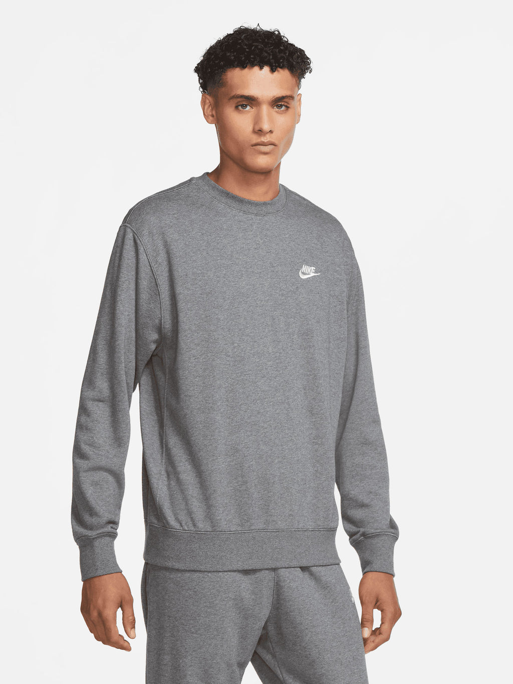 NIKE Блуза M CLUB CRW FT