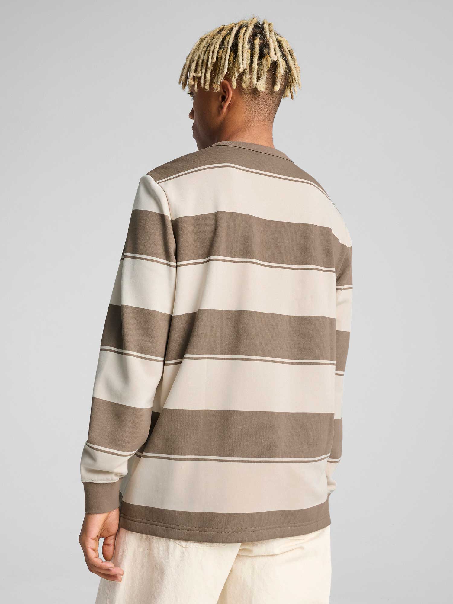 PUMA Блуза SQUAD Striped AOP Crew TR