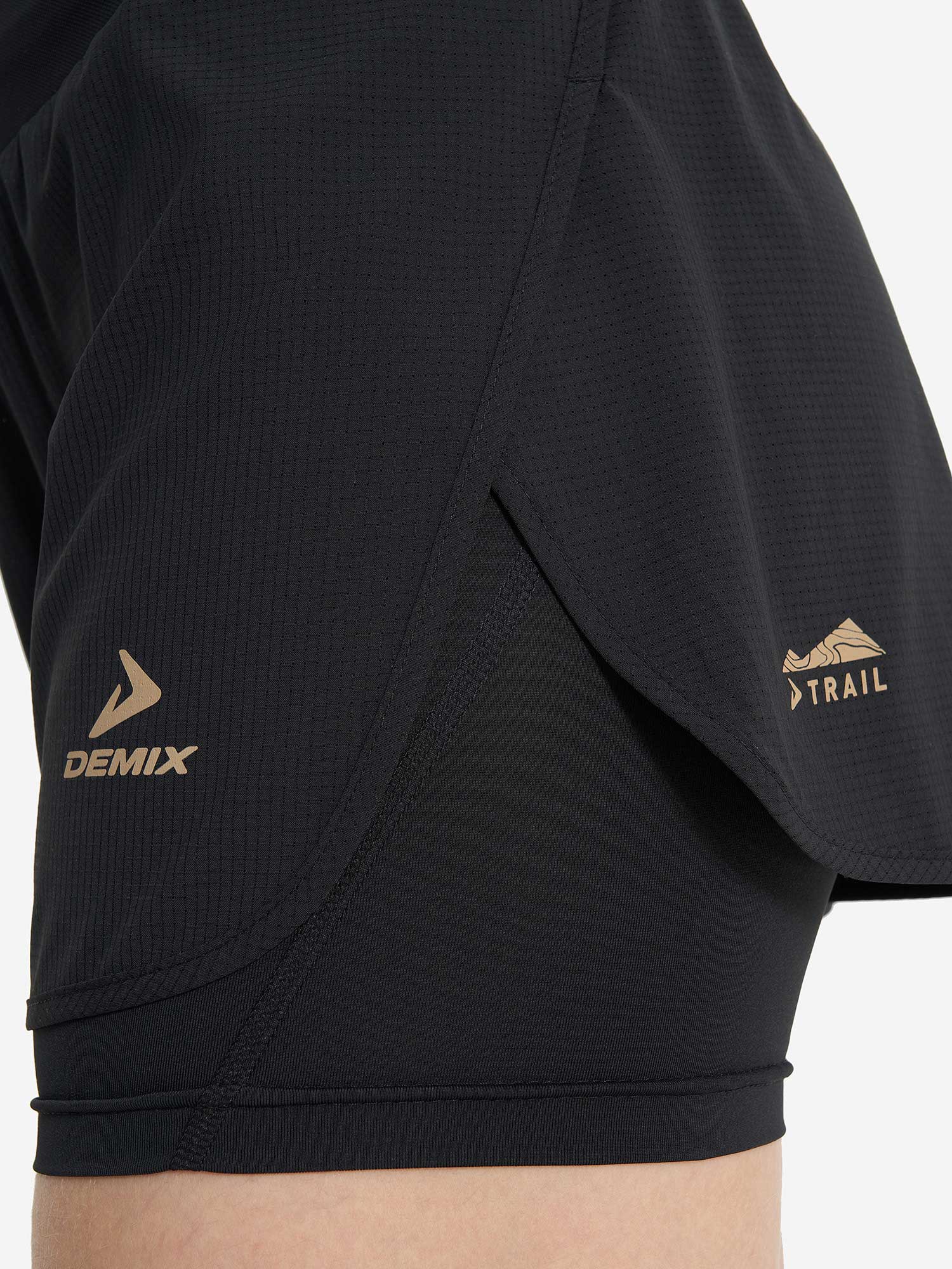 DEMIX Къси панталони W D Running Trail Lined Shorts