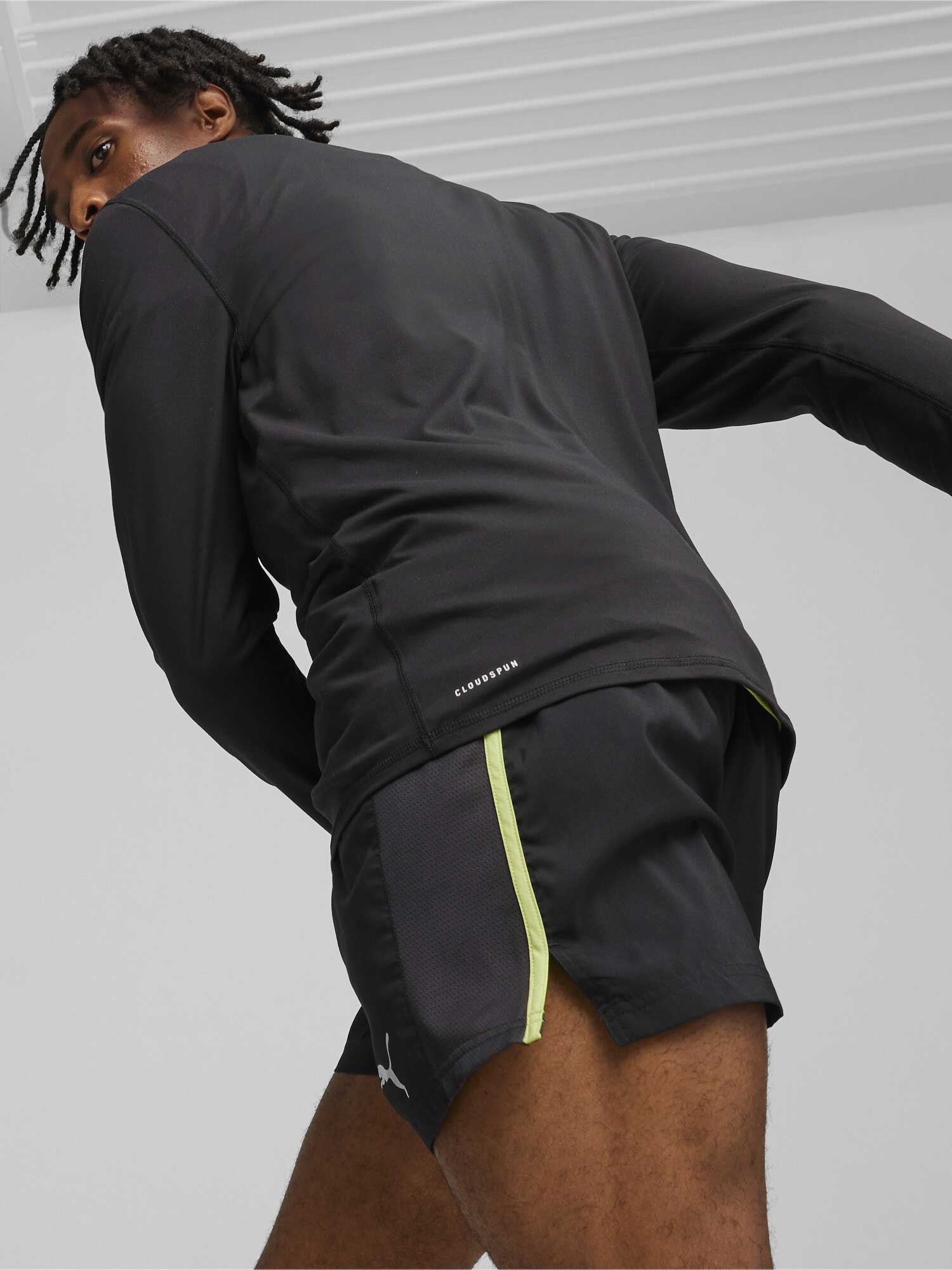 PUMA Блуза RUN CLOUDSPUN 1/4 ZIP