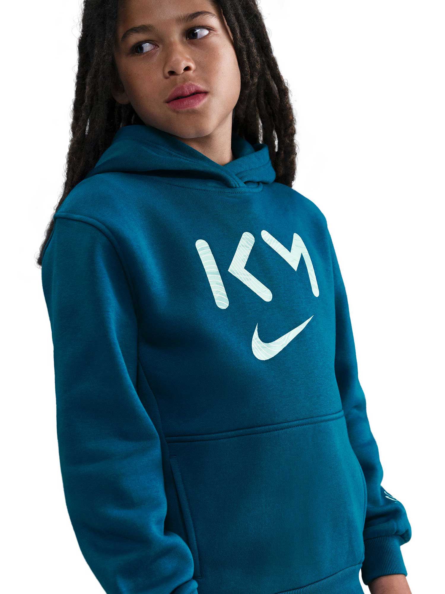 NIKE Суитшърт Kylian Mbappe K NK CLUB FLC HDY -PD