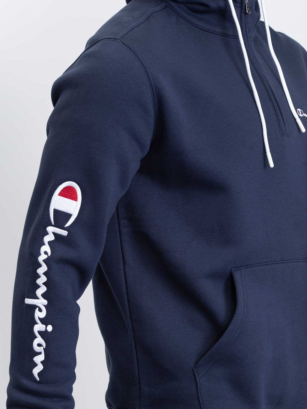 CHAMPION Суитшърт Hooded Half Zip Sweatshirt
