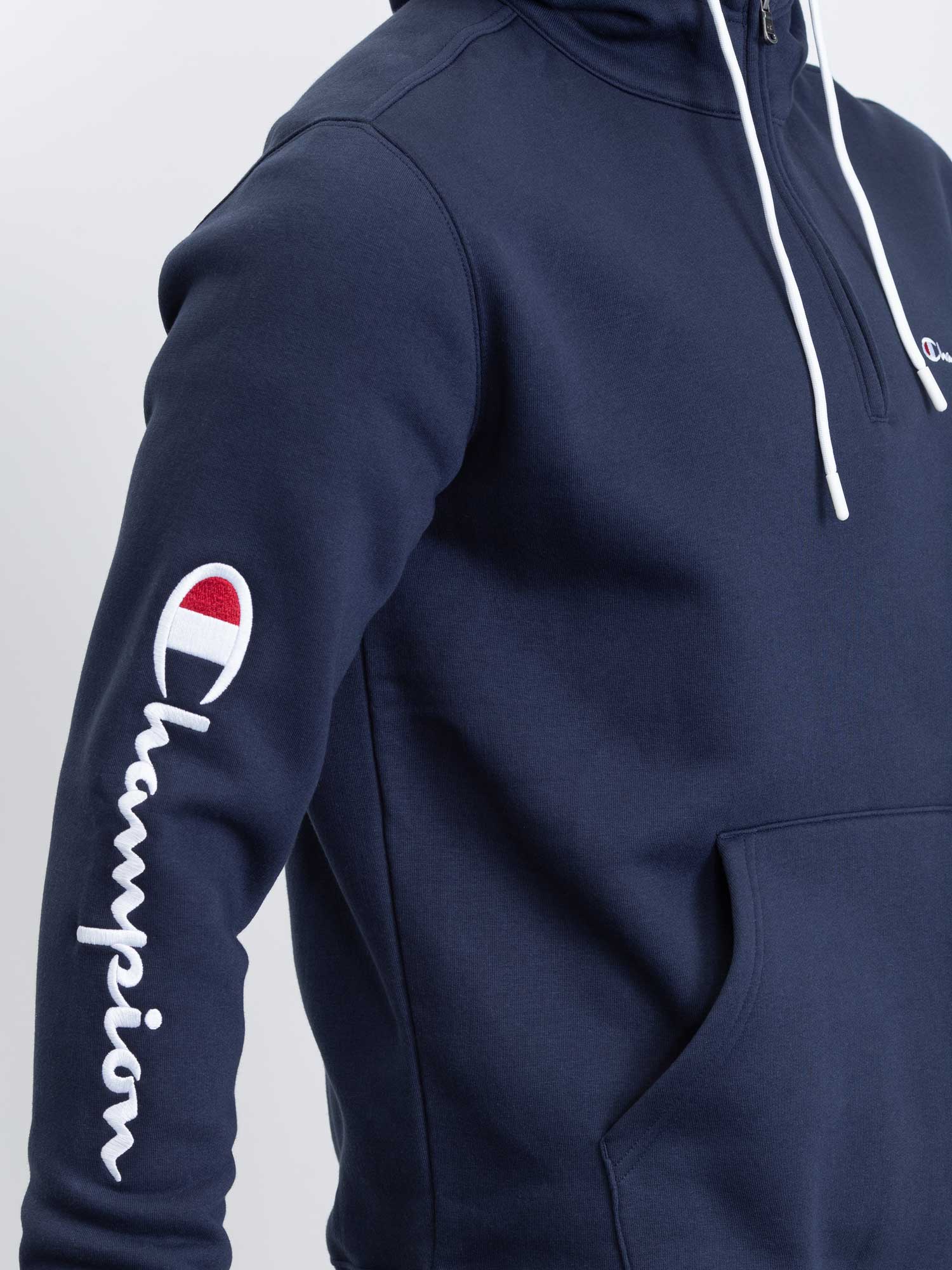CHAMPION Суитшърт Hooded Half Zip Sweatshirt