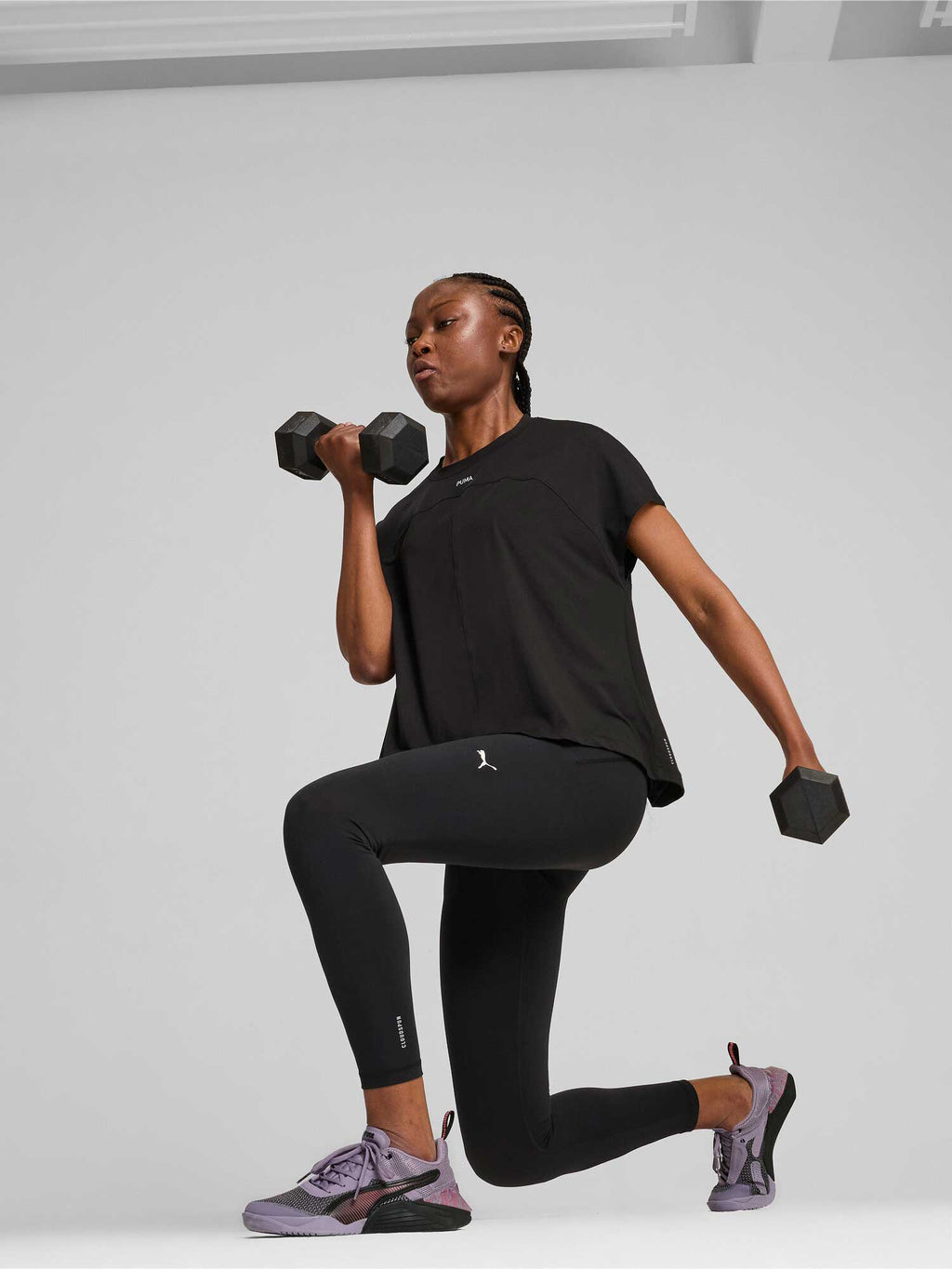 PUMA Тениска FIT ENRGY CLOUDSPUN MIX TEE - REG