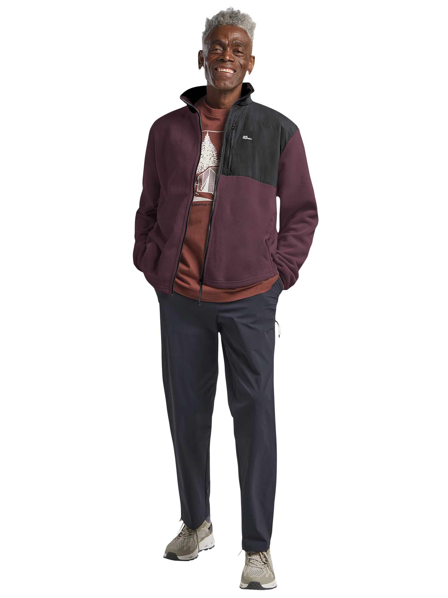 JACK WOLFSKIN Полар SUMETRO FZ M