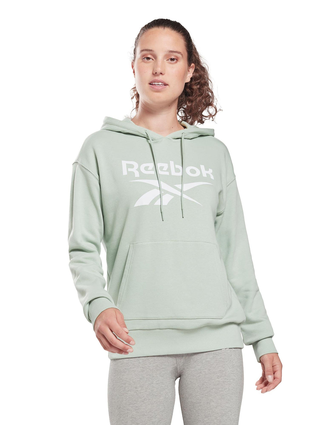 REEBOK Суитшърт Identity Logo French Terry